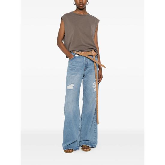26SS 마제스틱필라쳐 민소매 티셔츠 M618 FDE223 1076 BROWN - MAJESTIC FILATURES