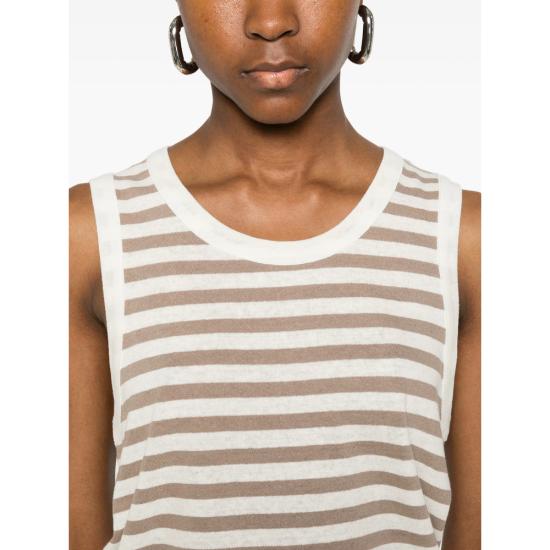 26SS 마제스틱필라쳐 민소매 티셔츠 M611 FDE192 1076 WHITE NEUTRALS - MAJESTIC FILATURES