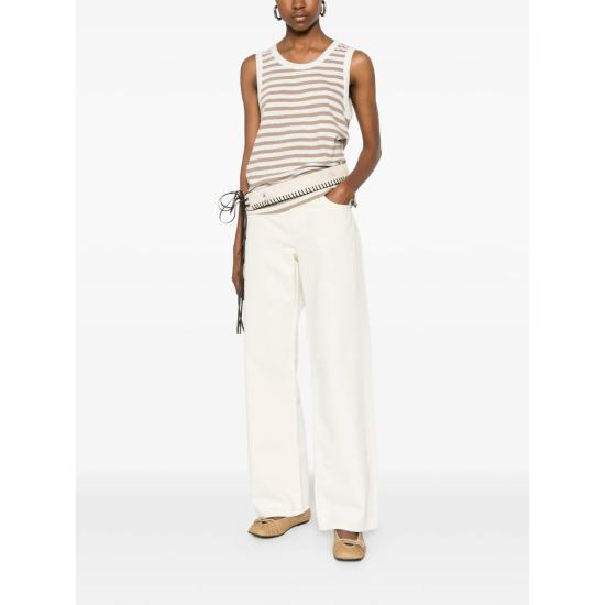 26SS 마제스틱필라쳐 민소매 티셔츠 M611 FDE192 1076 WHITE NEUTRALS - MAJESTIC FILATURES