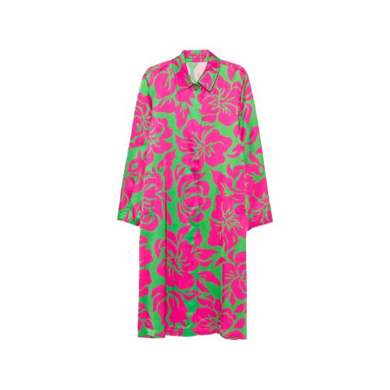 26SS 드리스 반 노튼 코트 3189 010202 604 PINK GREEN