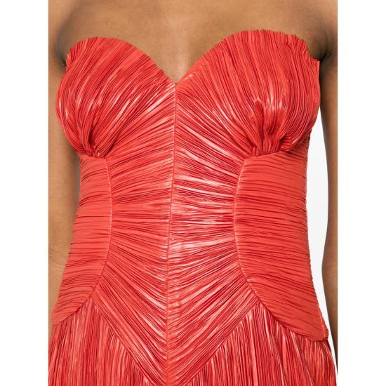 26SS 컬트 가이아 롱 원피스 DR33663PE3132 ASHIKA CANYO RED - CULT GAIA