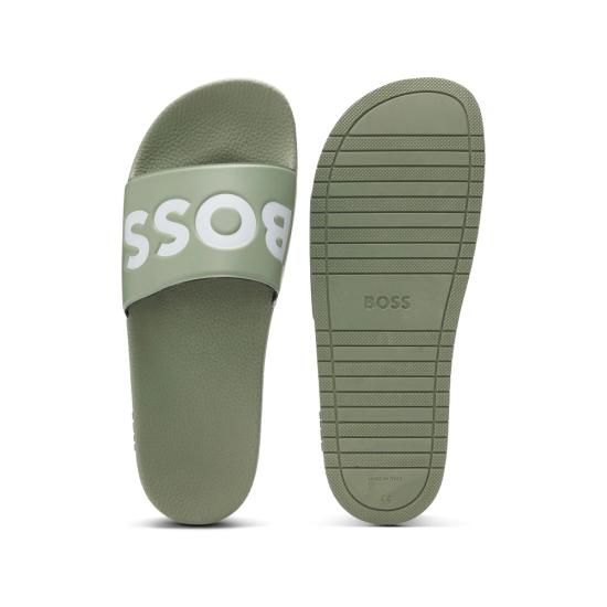 26SS 보스 뮬/슬리퍼 50536835 351 GREEN WHITE - BOSS