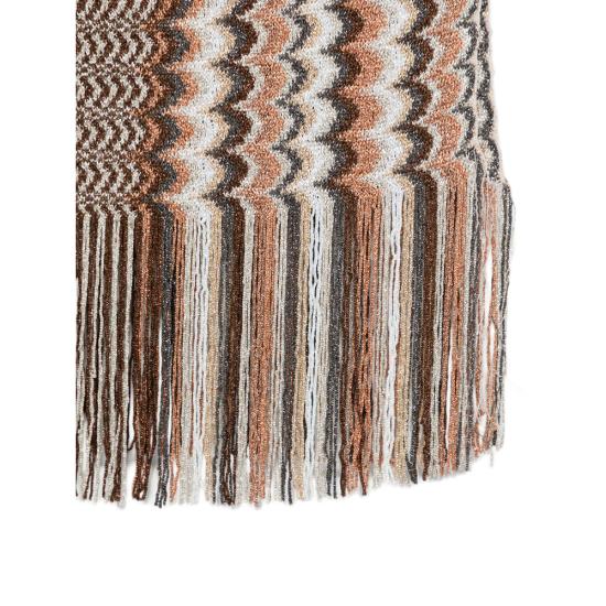 26SS 미소니 머플러/스카프 SC35VMDA497 0001 NEUTRALS BROWN - MISSONI