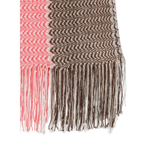 26SS 미소니 머플러/스카프 SC35VMDA497 0002 PINK BROWN - MISSONI