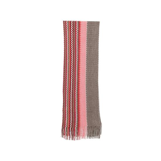 26SS 미소니 머플러/스카프 SC35VMDA497 0002 PINK BROWN