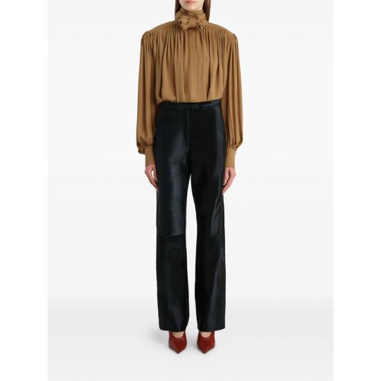 26SS 케이트 블라우스 2460338 W338 980 BROWN - KHAITE