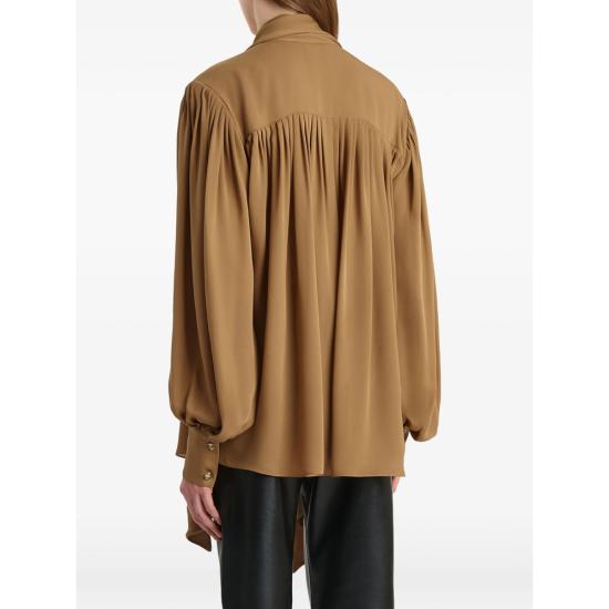 26SS 케이트 블라우스 2460338 W338 980 BROWN - KHAITE