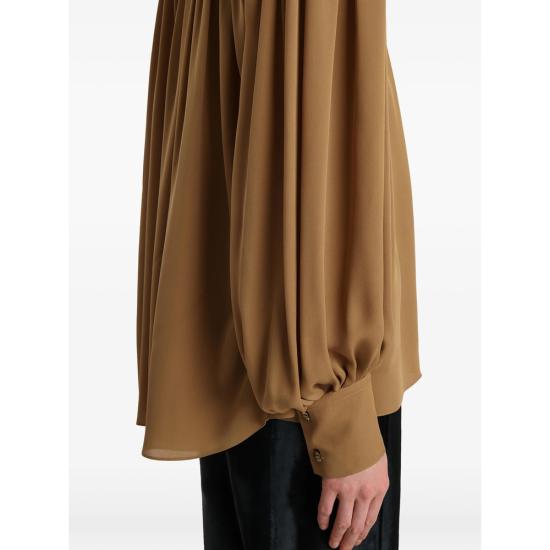 26SS 케이트 블라우스 2460338 W338 980 BROWN - KHAITE