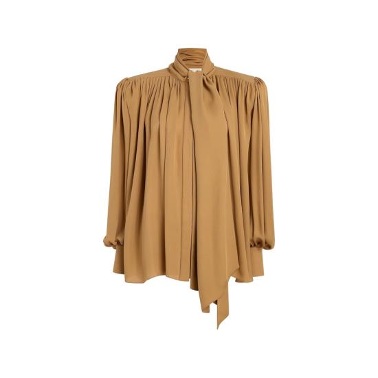 26SS 케이트 블라우스 2460338 W338 980 BROWN