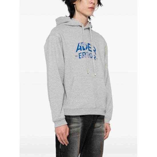26SS 아더에러 후드 티셔츠 BN25FYHD0101GR GREY - ADER ERROR