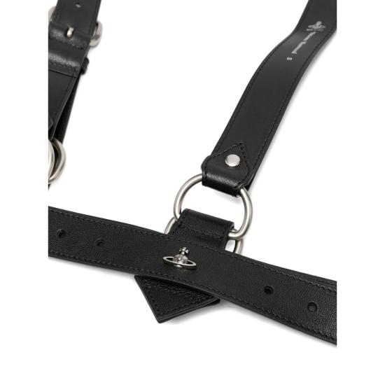 26SS 비비안웨스트우드 레귤러 벨트 82110005U L00BX N404 BLACK - VIVIENNE WESTWOOD