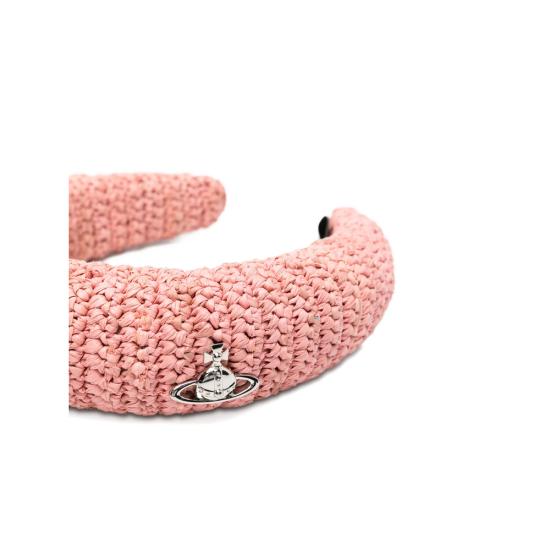 26SS 비비안웨스트우드 헤어 액세서리 8102002U K005N G406 PINK - VIVIENNE WESTWOOD