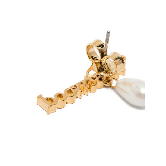 26SS 비비안웨스트우드 이어링 6201037E 02R313 R313 GOLD WHITE - VIVIENNE WESTWOOD