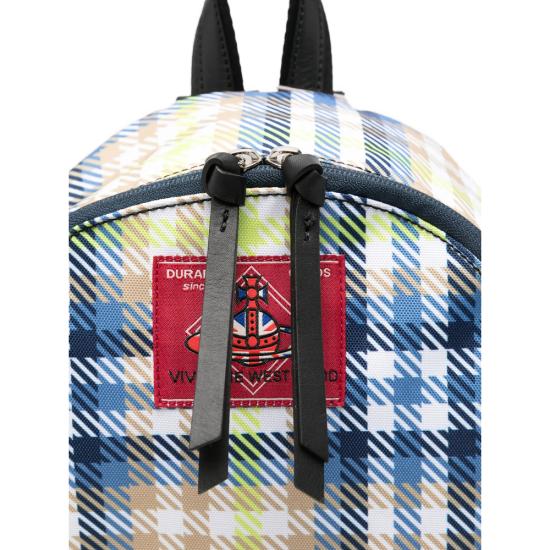 26SS 비비안웨스트우드 백팩 4A020006U W01GU M202 BLUE WHITE - VIVIENNE WESTWOOD