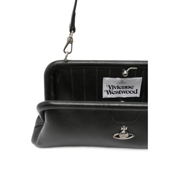 26SS 비비안웨스트우드 숄더백 4B01001EW L00BX N404 BLACK - VIVIENNE WESTWOOD