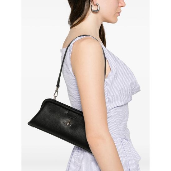 26SS 비비안웨스트우드 숄더백 4B01001EW L00BX N404 BLACK - VIVIENNE WESTWOOD