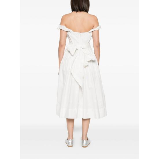 26SS 비비안웨스트우드 미디 원피스 110103BE W01EN A207 WHITE - VIVIENNE WESTWOOD