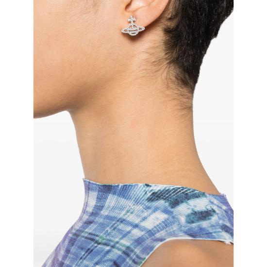 26SS 비비안웨스트우드 이어링 62010035 01P102 P102 SILVER - VIVIENNE WESTWOOD