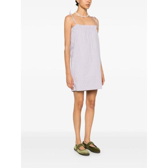 26SS 아페쎄 숏 원피스 COHNH F35266 CAE WHITE BROWN - A.P.C.