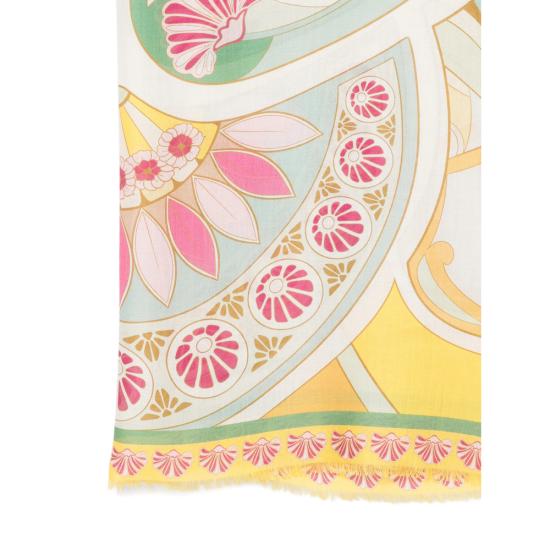 26SS 라 더블제이 머플러/스카프 SCA0060 MOS001TUL0 GR02 GREEN YELLOW - LA DOUBLEJ