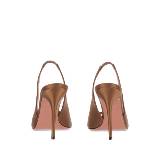 26SS 아미나 무아디 부츠 KRISTINA SLING 105 MOCHA BROWN - AMINA MUADDI