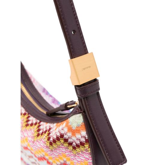 26SS 미소니 숄더백 MI10075F 029 PURPLE BLUE - MISSONI