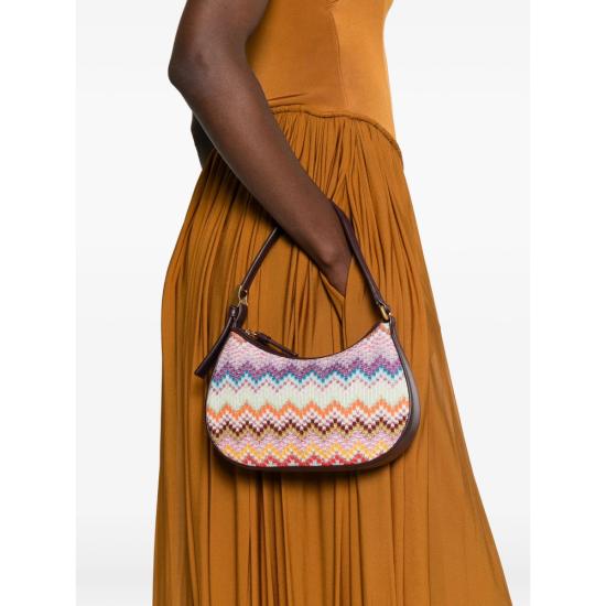 26SS 미소니 숄더백 MI10075F 029 PURPLE BLUE - MISSONI
