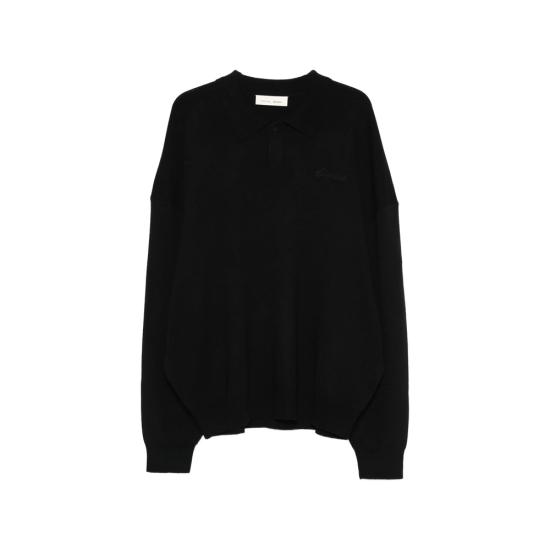 26FW 피어오브갓 폴로 티셔츠 192SP264911F VIBLK BLACK
