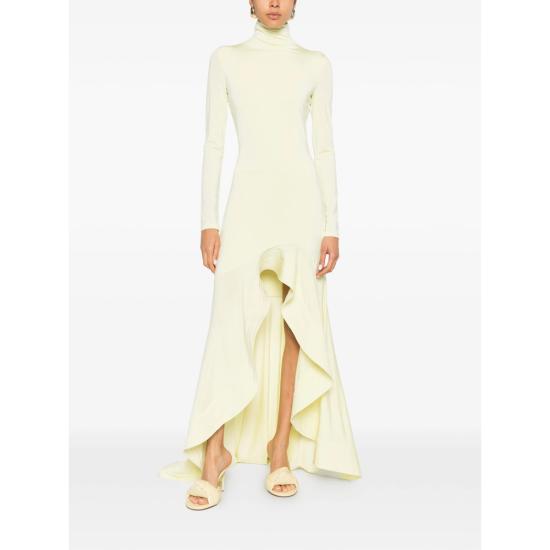 26SS 스텔라 맥카트니 롱 원피스 6A0676 3FU305 7052 YELLOW - STELLA MCCARTNEY