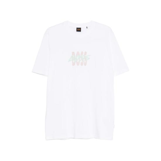 26SS 보스 반팔 티셔츠 50561850 100 WHITE