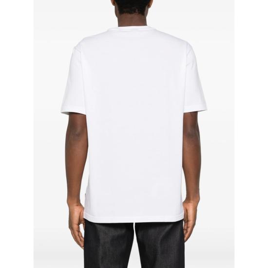 26SS 보스 반팔 티셔츠 50561850 100 WHITE - BOSS