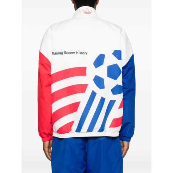 26SS 아디다스 자켓 KC5442 WHITE BLUE - ADIDAS