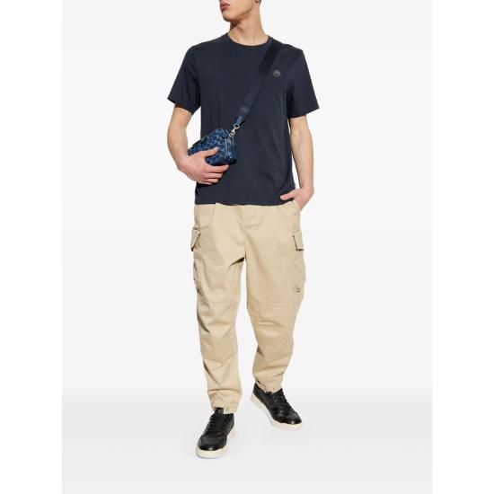 26SS 무스너클 반팔 티셔츠 M15MT777 833 BLUE - MOOSE KNUCKLES