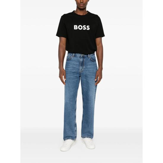 26SS 보스 반팔 티셔츠 50491706 001 BLACK - BOSS