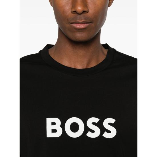 26SS 보스 반팔 티셔츠 50491706 001 BLACK - BOSS