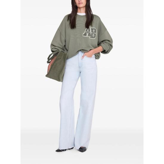 26SS 애니빙 긴팔 티셔츠 A 08 12092 WGR11 GREEN - ANINE BING