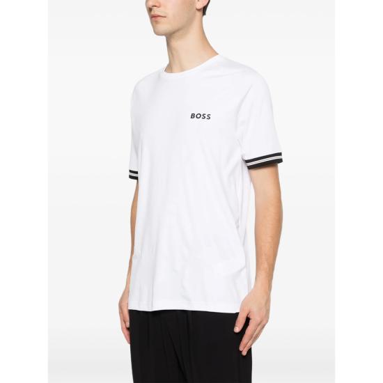 26SS 보스 반팔 티셔츠 50559207 100 WHITE - BOSS