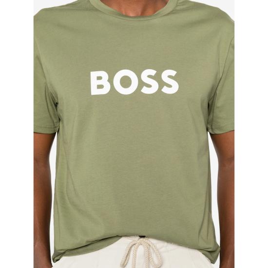 26SS 보스 반팔 티셔츠 50491706 351 GREEN - BOSS