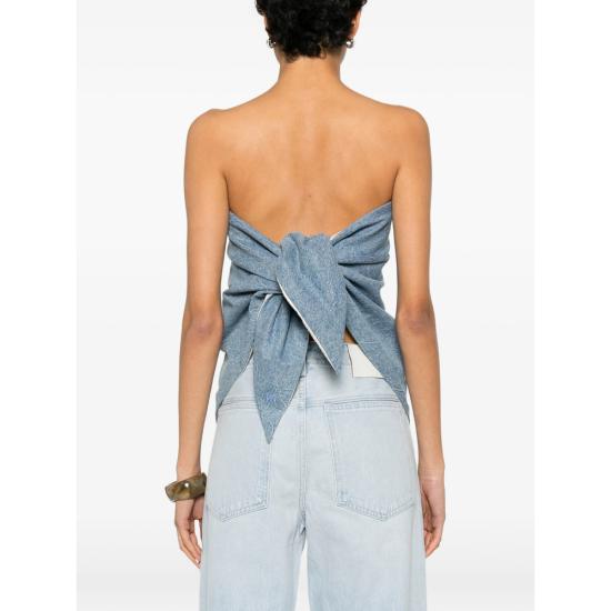 26FW 에이골디 블라우스 A7453 1254 CKIND BLUE - AGOLDE