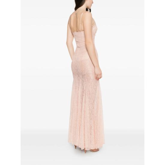 26SS 엘리자베타프랜치 미디 원피스 ABR0862E2 EA1 PINK - ELISABETTA FRANCHI