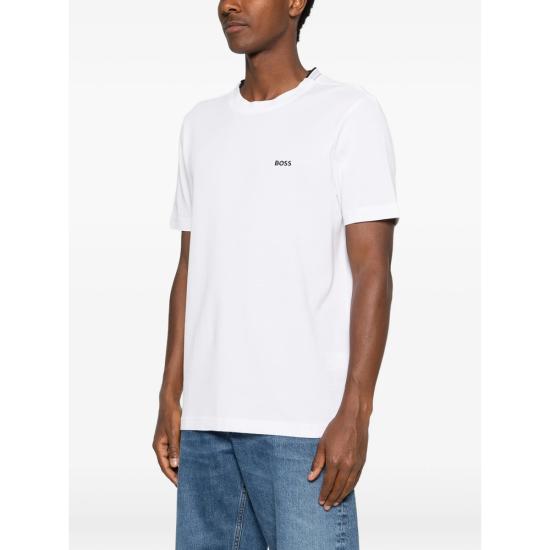 26SS 보스 반팔 티셔츠 50575207 100 WHITE - BOSS