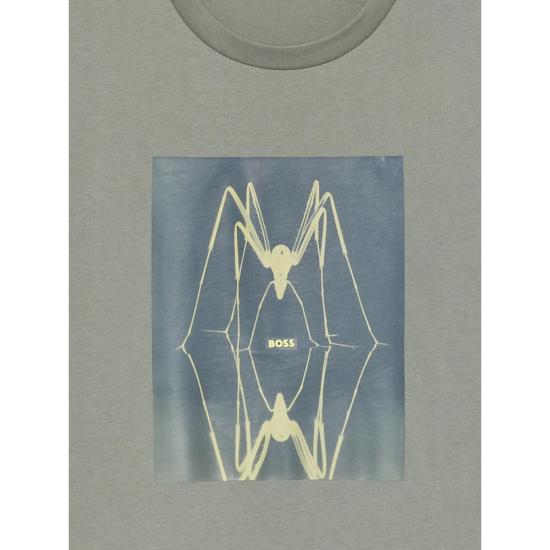 26SS 보스 반팔 티셔츠 50561861 076 GREEN - BOSS