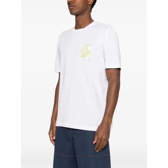 26SS 보스 반팔 티셔츠 50561853 100 WHITE - BOSS