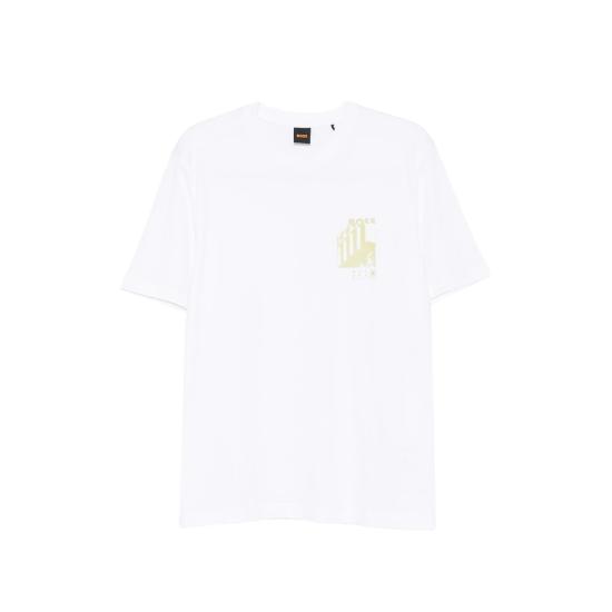 26SS 보스 반팔 티셔츠 50561853 100 WHITE