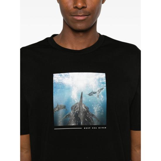 26SS 보스 반팔 티셔츠 50561861 001 BLACK - BOSS