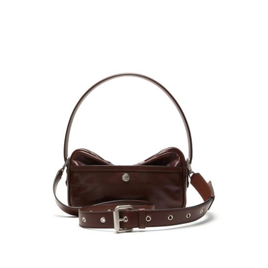 26SS 아크네 스튜디오 숄더백 C10307 COGNA BROWN - ACNE STUDIOS