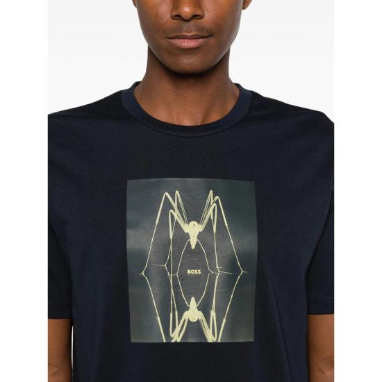 26SS 보스 반팔 티셔츠 50561861 404 BLUE - BOSS