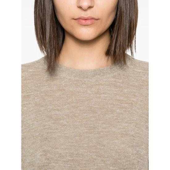 26SS 브루넬로 쿠치넬리 탑 M8Q257100 C6898 NEUTRALS - BRUNELLO CUCINELLI