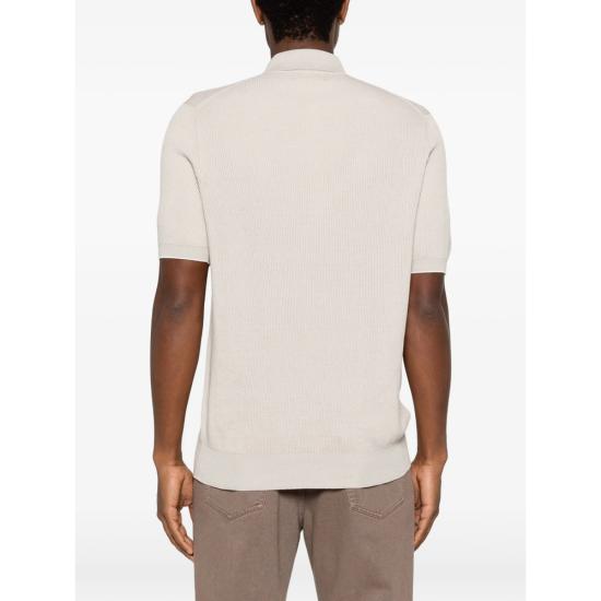26SS 브루넬로 쿠치넬리 폴로 티셔츠 M29400025 CBD04 NEUTRALS - BRUNELLO CUCINELLI