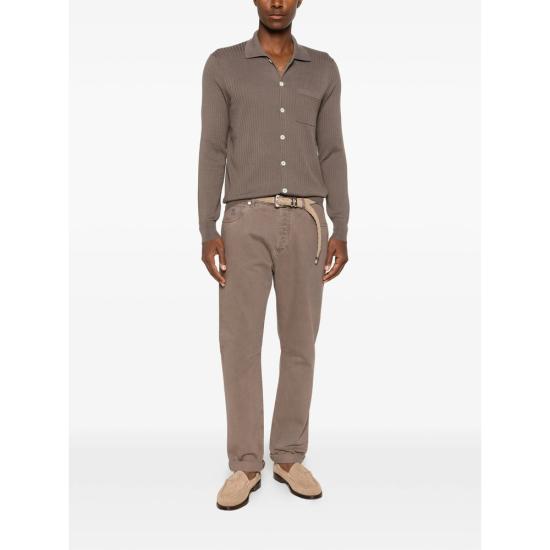 26SS 브루넬로 쿠치넬리 가디건 M29806206 C7942 BROWN - BRUNELLO CUCINELLI